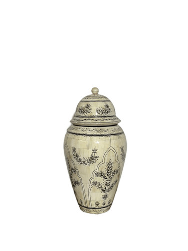 Vaso ornamentale osso di - in,