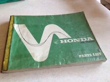 Honda part list GL1000 GL 1000 Gold Goldwing édition 1 1975