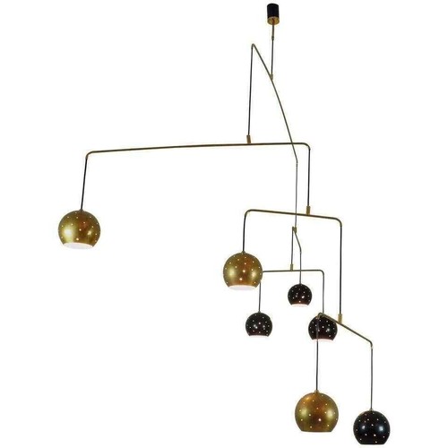 Lampadario sputnik ottone - in,