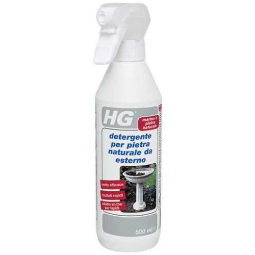 Detergente spray per - , pietra