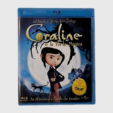 BRD RARO Blu-ray CORALINE E LA PORTA MAGICA 3D + 2D  Fuori Catalogo Blu Ray Film