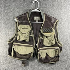 SIMMS Gilet Uomo Medium Pesca