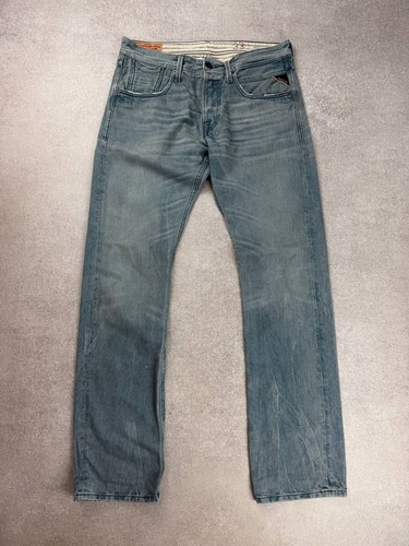 Replay moresk denim jeans blue - denim,