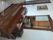 Camera da letto Old Style in legno (armadio, specchio, Como,Giroletto, comodini)