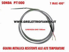 Sonda temperatura pt1000 stufa - sonda,