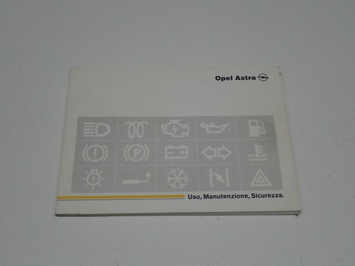 Opel astra libretto manuale - opel,