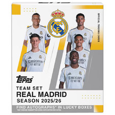 Topps real madrid set - c.f.,