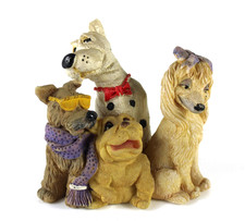 Statuina Vintage 4 Cani