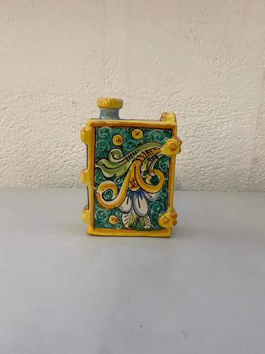 Fiaschetta vintage ceramica - fiaschetta,