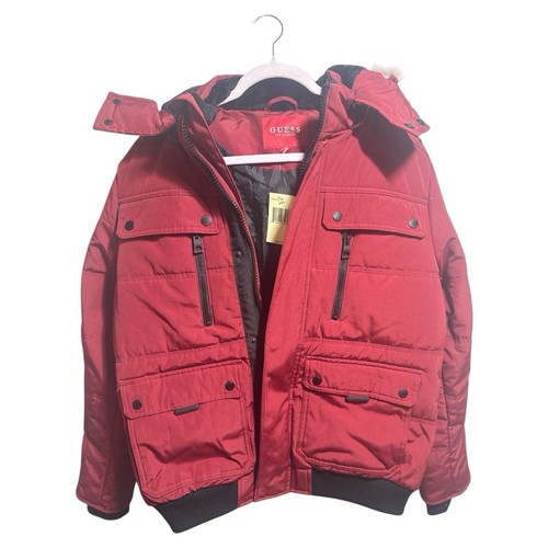Giacca guess rossa - rossa, in