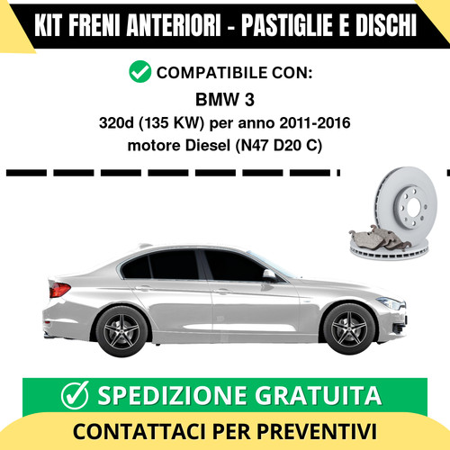 Kit freni anteriori pastiglie - kit,