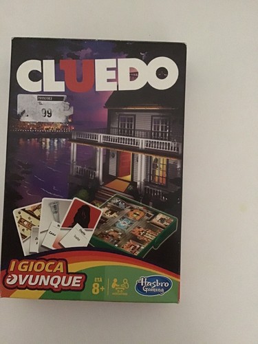 Travel cluedo gioco tavola - cluedo,