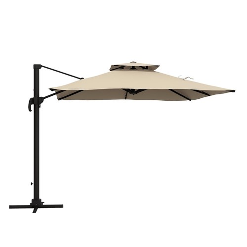 Outsunny ombrellone - ombrellone, da