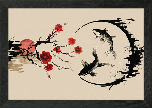 Koi carpa pesci - e, grande
