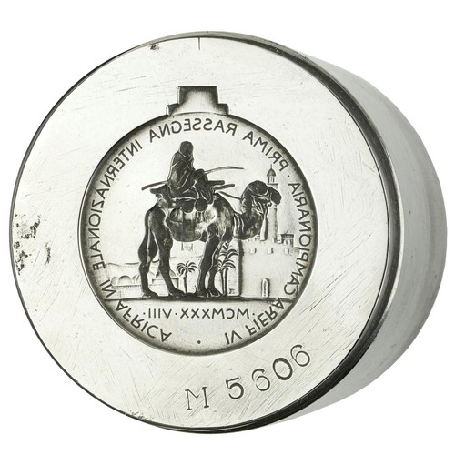 Conio originale medaglia libia - conio,