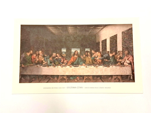 Stampa ultima cena - cena, da