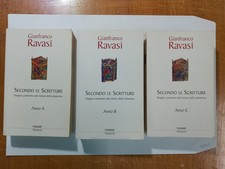 RAVASI, SECONDO LE SCRITTURE, TUTTI E 3 I VOLUMI (A,B,C) OTTIME CONDIZIONI D5