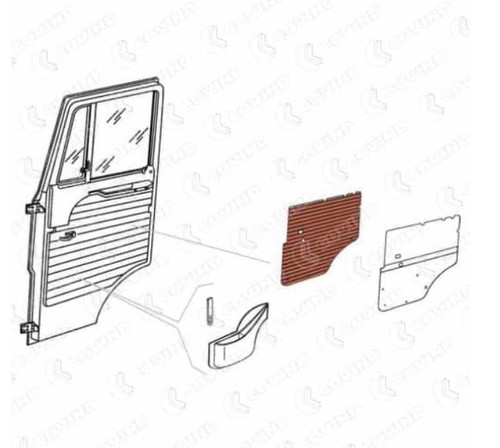Pannello porta dx sx - porta,