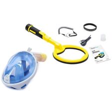 Nokta Makro Metal Detector Pulsedive 8 pollici Giallo subacqueo + Maschera Full 