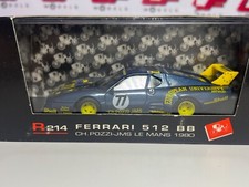 1:43 Ferrari 512 BB Ch. Pozzi-Jms Racing Le Mans 1980 R214 - Brumm