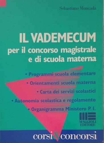Vademecum per concorso - vademecum, il