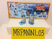 HAPPY FEET 2 (I) 2011 -Kinder SORPRESINE- BOADICEA ATTICUS -DC177 + Cartina (S3)