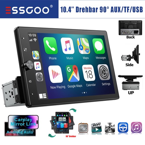 Autoradio 1 din - 10,4",