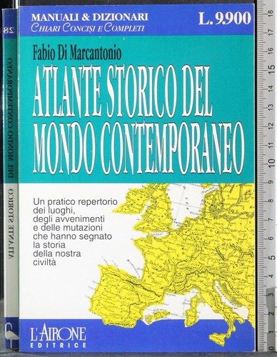 Atlante storico del mondo - storico,