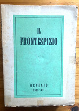 1939 FRONTESPIZIO ANNATA
