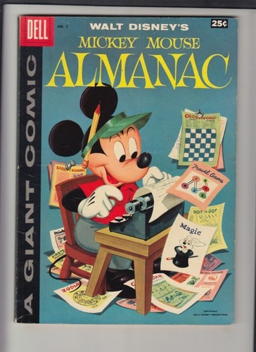 Almanacco topolino vg - topolino, vg+