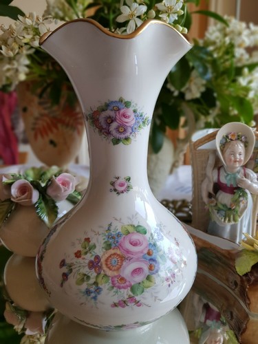 Antico vaso dipinto mano - a,
