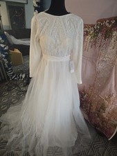 Gonna in tulle avorio e top in
