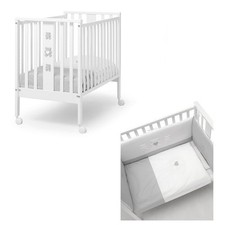 Erbesi - Set Lettino Mini Molly + Rivestimento Tessile - Spedizione Gratuita