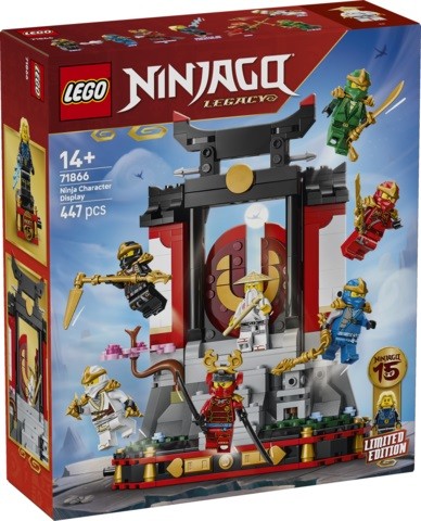 Lego ninjago 71866 display - lego,