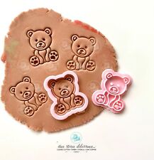 Orsetto Mini Teddy Bear Nascita Formine Biscotti Per Pdz Cookie Cutter 3,5cm