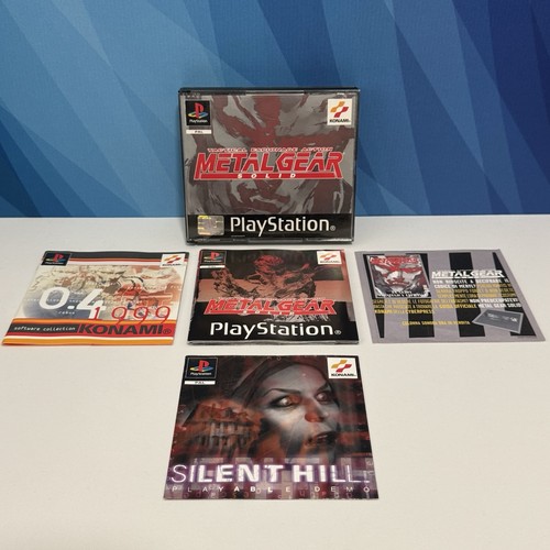 Ps1 metal gear solid pal - metal, ita