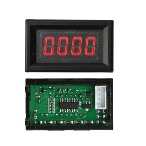 Voltmetro led cifre 0 56 - dc, 4