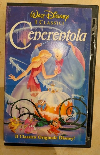 Cenerentola vhs originale - vhs, i