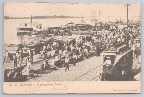 Guayaquil mercado frutas - guayaquil, de