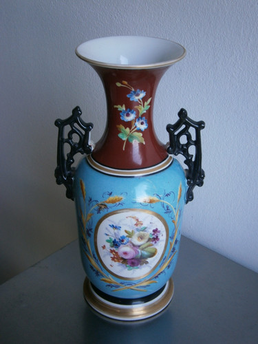 Vaso napoleone iii porcellana - iii,
