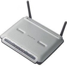 Router G wireless ad alta velocità Belkin F5D7231-4P in scatola - server di stampa USB integrato