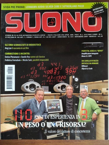 Rivista suono novembre 2009 - suono,