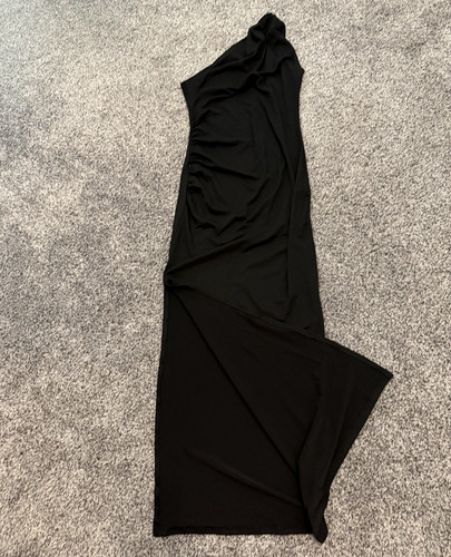 Black ruched one - ruched,