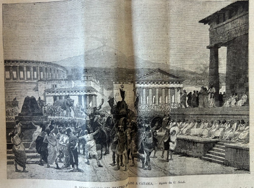 Incisione originale stampa