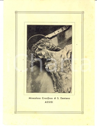 1939 assisi immagine - assisi, (pg)