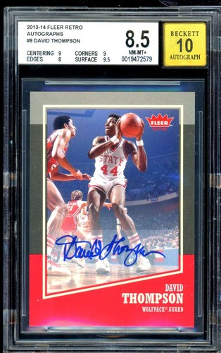 David thompson card 2013 - thompson,