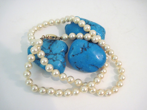Splendida collana majorica - collana,