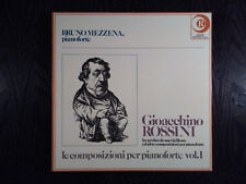 ROSSINI COMPOSITIONS X PIANO BRUNO MEZZENA BOX 3 LP'S STEREO RICORDI ITALY 