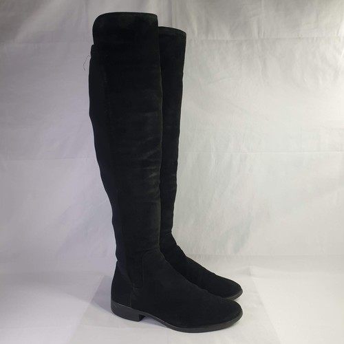 Clarks boots black suede - black,