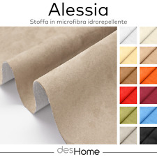 Alessia - Tessuto al metro scamosciato in Microfibra Idrorepellente tappezzeria